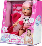 Mother love Plas/Drink Babypop met een hard lijfje