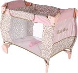 Hauck Little Diva Opvouwbaar POPPENBED roze/goud kleurig