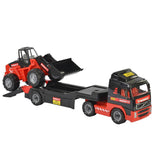 Polesie Mammoet Volvo Truck met Oplegger en Shovel