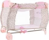Hauck Little Diva Opvouwbaar POPPENBED roze/goud kleurig