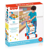 Dolu Fisher Price winkelwagentje met 16 boodschappen