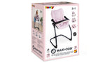 Smoby Maxi Cosy poppenstoel zacht Roze/Zwart