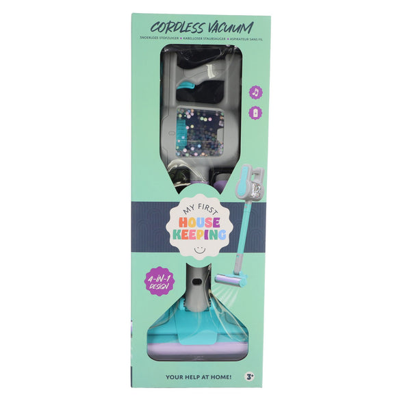 Draadloze Speelgoed-STOFZUIGER met licht en geluid