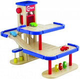 Pintoy Houten Garage met 3 Auto's