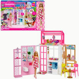 Barbie huis met pop !!!AANBIEDING!!!