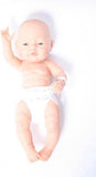 Paola Reina VINYL Babypop Meisje met blauwe ogen en Luier