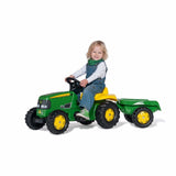 Rolly toys Rollykid FIETSTRACTOR JOHN DEER AANHANGER