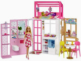 Barbie huis met pop !!!AANBIEDING!!!