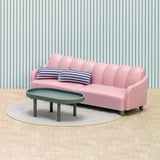 Lundby poppenhuis woonkamerset