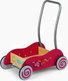 Simply For Kids Houten Duwwagen Roze