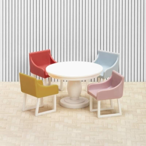 Lundby poppenhuis eetkamerset