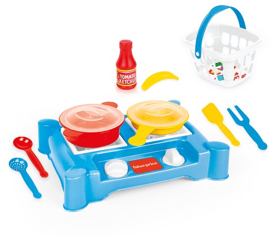 Dolu Fisher Price Fornuis met 11 Accessoires