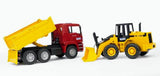 Bruder MAN  TGA CombisetKiepwagen met Shovel