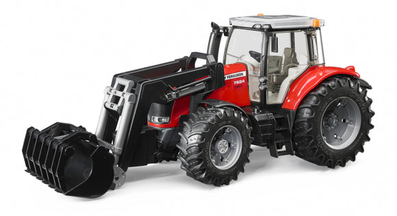 Bruder Massey Ferguson Tractor 7600 met Voorlader