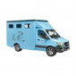 Bruder MB Sprinter Paardentransport incl. 1 Paard