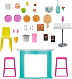 Barbie kook & grill restaurant pop & speelset