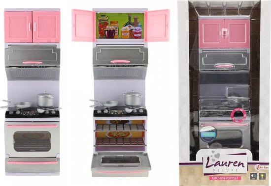 LAUREN Oven en Kookplaat met licht en geluid