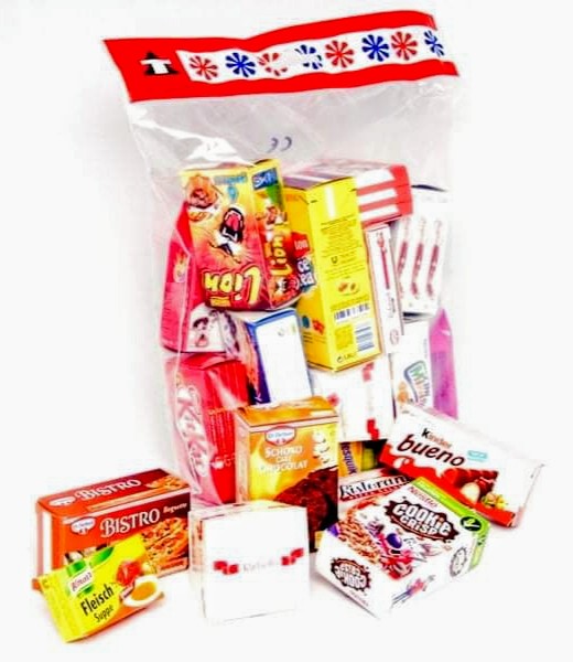 Winkelvulling in zak