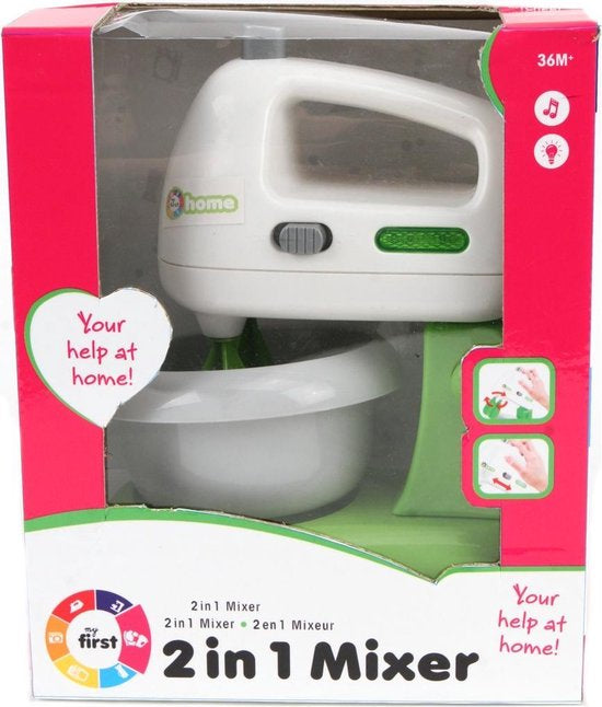 MY FIRST 2 in 1 mixer