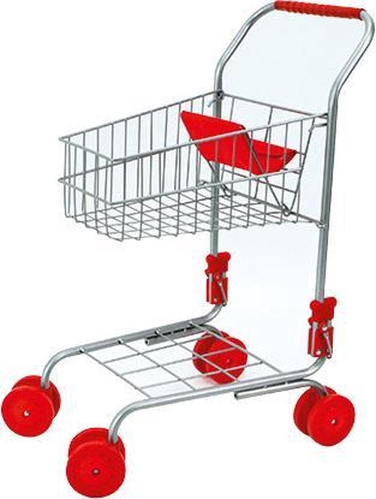 Metalen winkelwagen