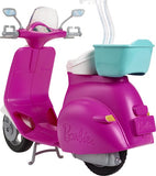Barbie met scooter
