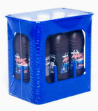 Krat met  6 flessen water frisdrank of vruchtensap