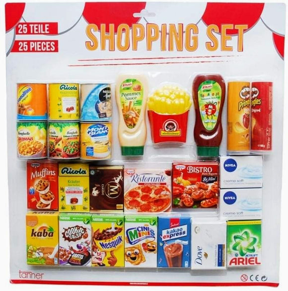 Shopping set 25 delig