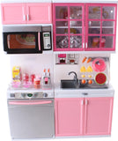 LAUREN Keukenblok met Vaatwasmachine en licht en geluid